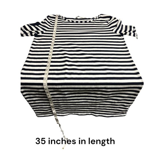 Vineyard Vines Womens Striped Cotton Boatneck Top/Dress - Picture 7 of 7